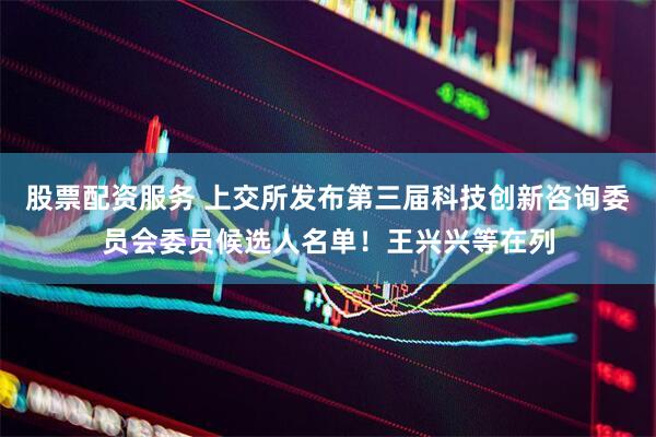 股票配资服务 上交所发布第三届科技创新咨询委员会委员候选人名单！王兴兴等在列